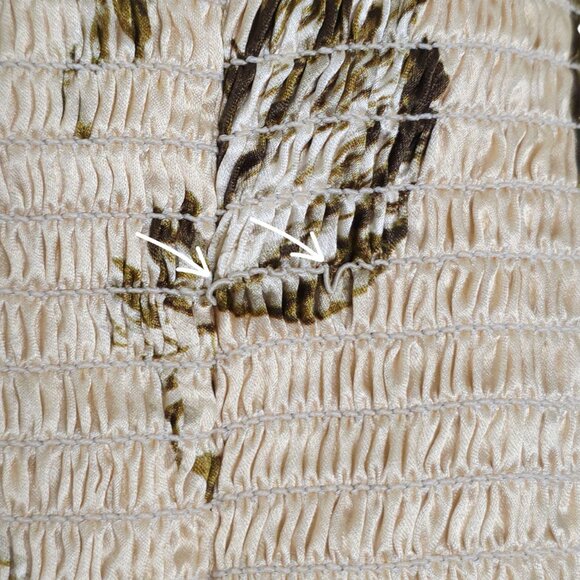 Reformation Overland Top & Layla Skirt Umber Floral Cream Silk 2pc Set Size 0/2 - Picture 12 of 15